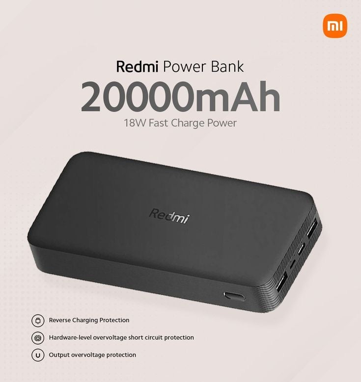 Redmi 20,000mAh Powerbank